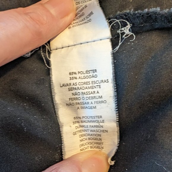 Black Button Up Dress Shirt - Picture 2 of 6